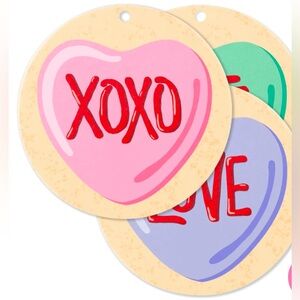 NEW SWEETHEART SUGAR COOKIE THREE CAR CIRCLES